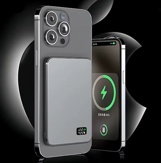 Magnetic Wireless Power Bank – 15W Fast Charging (5000mAh)